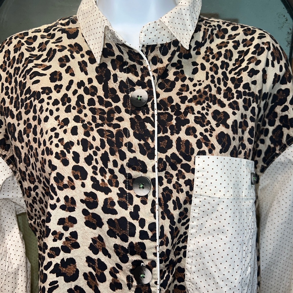 Free People Milk & Cookies Sleep Shirt NWT XS - Picture 5 of 8